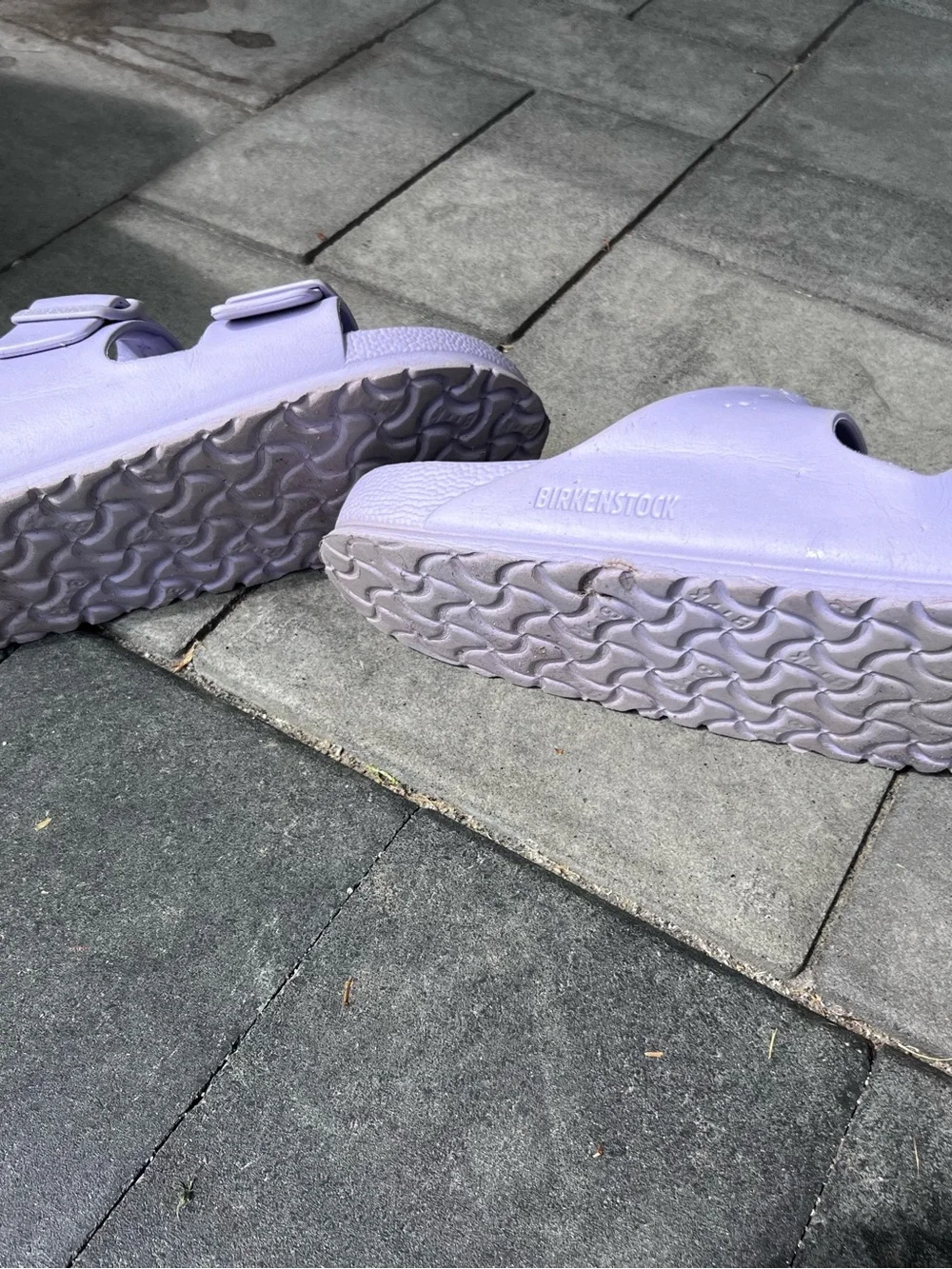 Birkenstock women’s EVA Sandals in Lavender